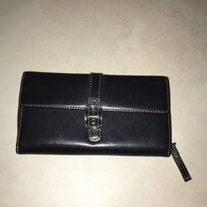 Black coach wallet